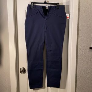 Gap 6 navy blue curvy skinny ankle pant
